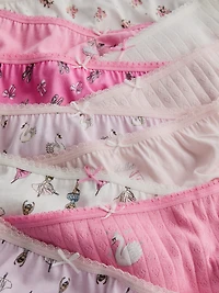 1.5-14yrs | 10pk Ballerina Graphic Briefs