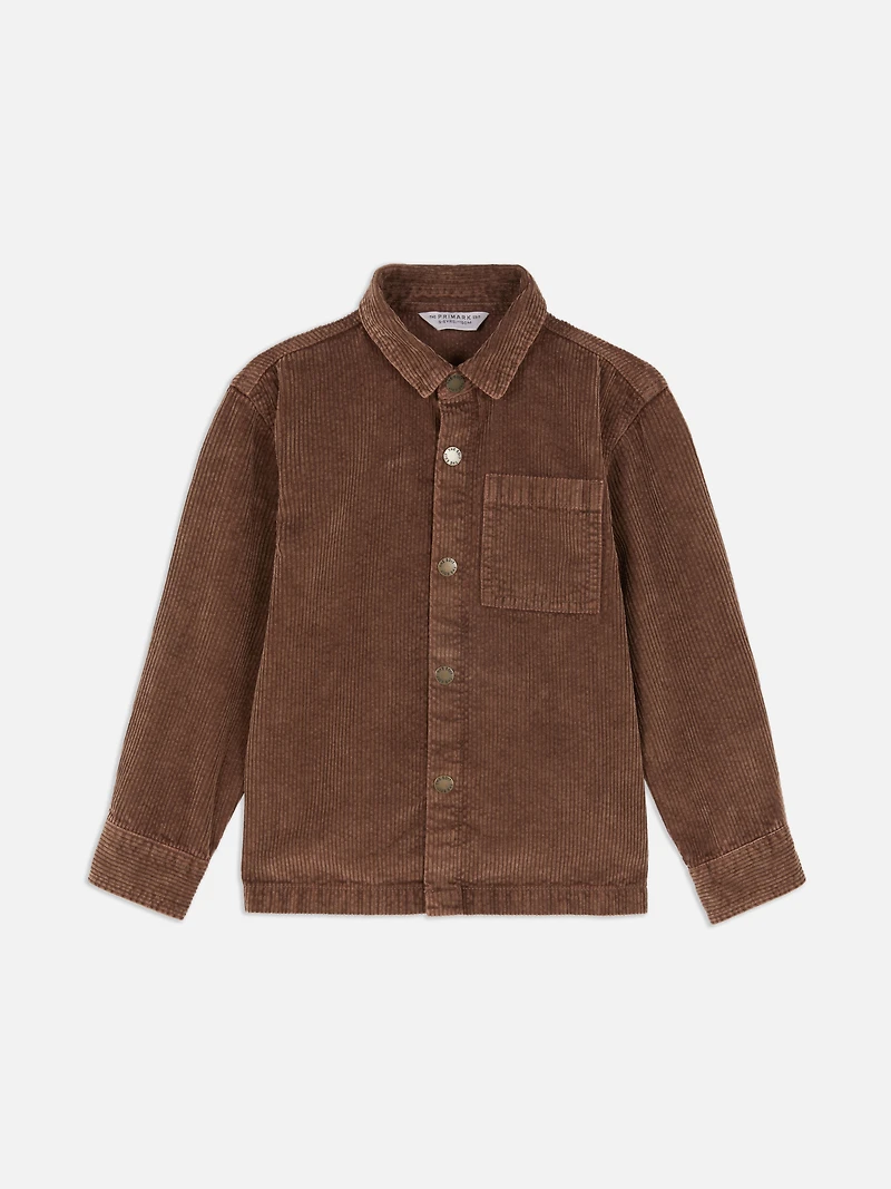 1.5-8yrs | The Edit Corduroy Shacket