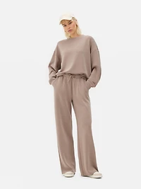 Drape Wide Leg Joggers