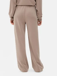 Drape Wide Leg Joggers