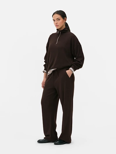 Cozy Wide Leg Sweatpants