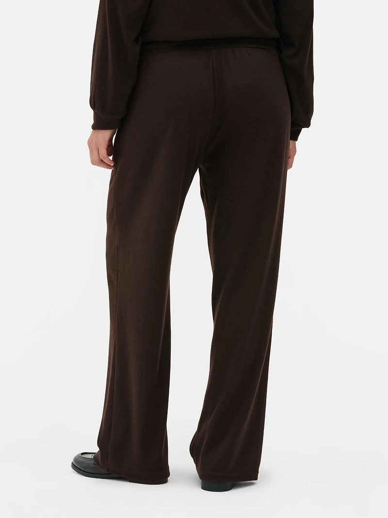 Cozy Wide Leg Sweatpants