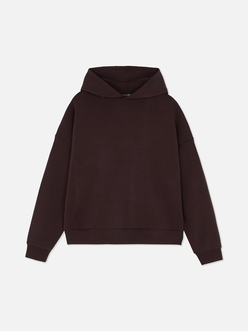 Drop Shoulder Cupro Hoodie