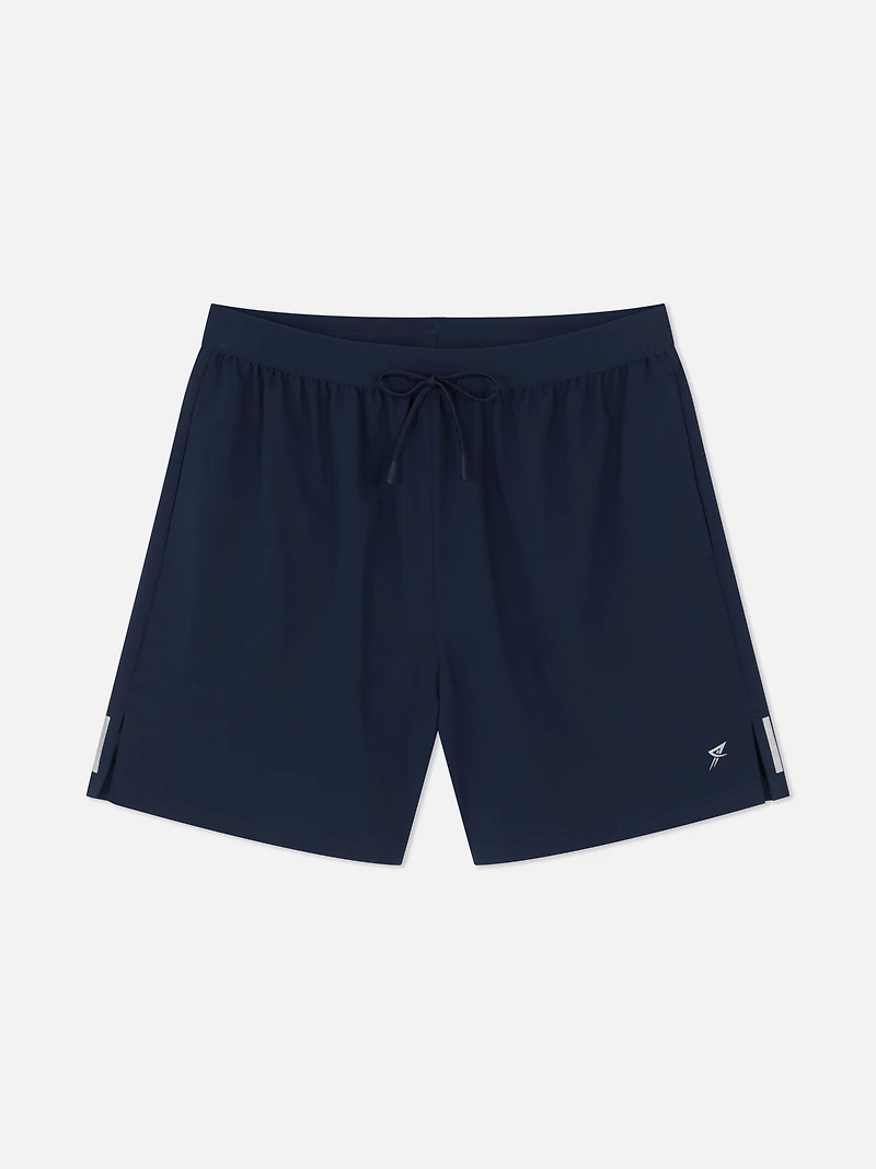Performance Drawstring Running Shorts