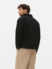 The Stronghold Fleece Collar Canvas Jacket