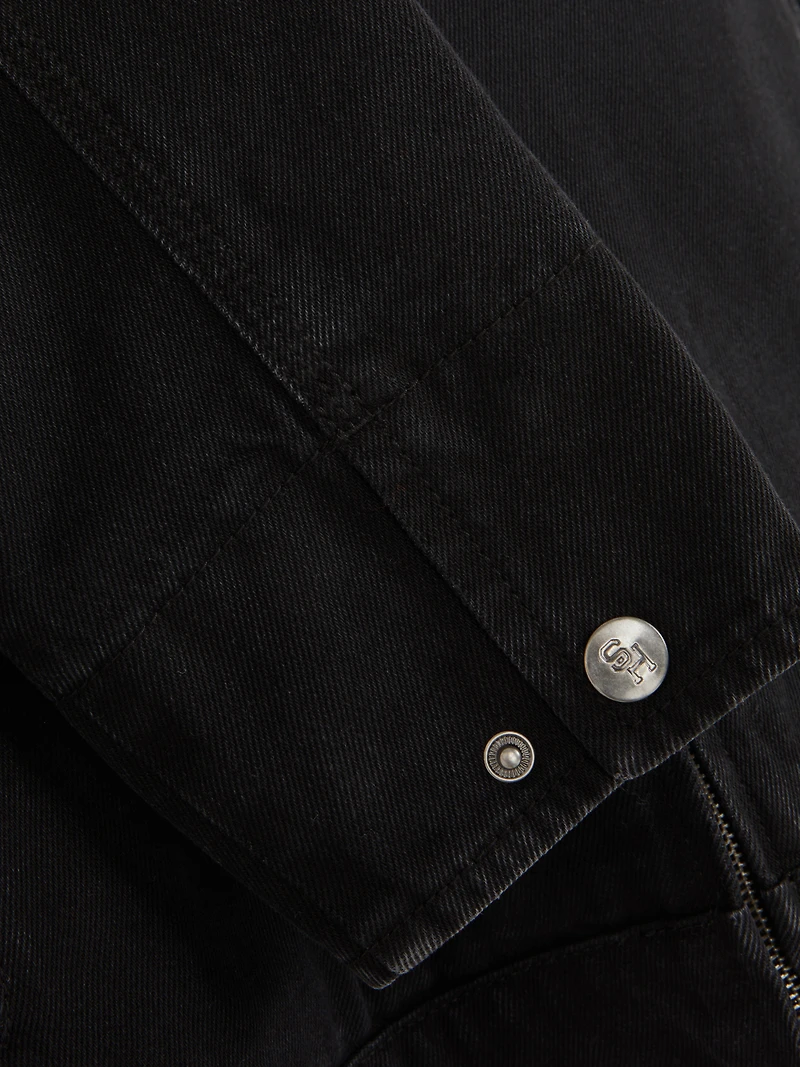 The Stronghold Fleece Collar Canvas Jacket