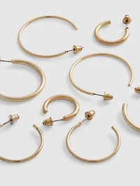 4pk Hoop Earrings