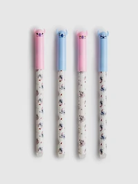 4pk Disney's Stitch Eraser Pens