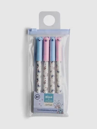 4pk Disney's Stitch Eraser Pens