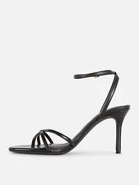 Barely There Heeled Sandals