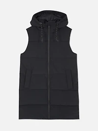 Longline Zip-Up Vest