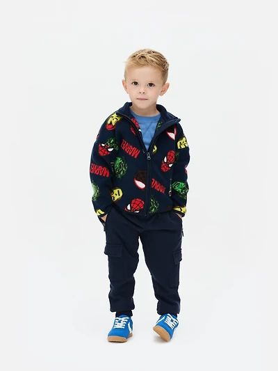1.5-8yrs | MARVEL Funnel Neck Fleece Sweatshirt