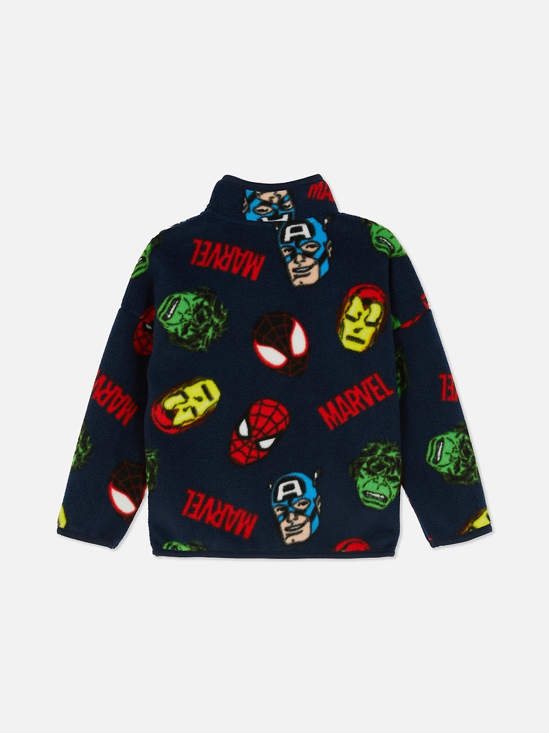 1.5-8yrs | MARVEL Funnel Neck Fleece Sweatshirt