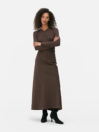 The Edit Essential Midi Skirt