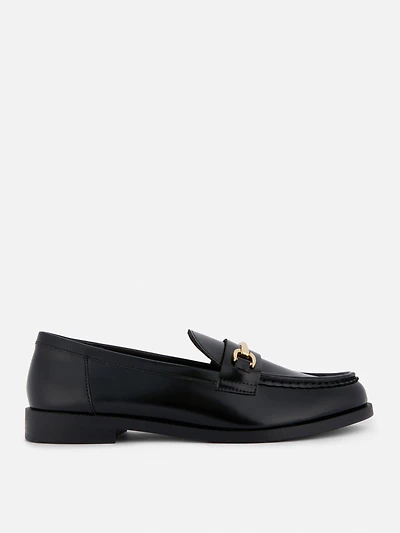 Patent Snaffle Loafers