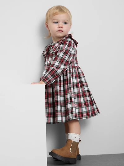 0-36mths | Check Collared Dress