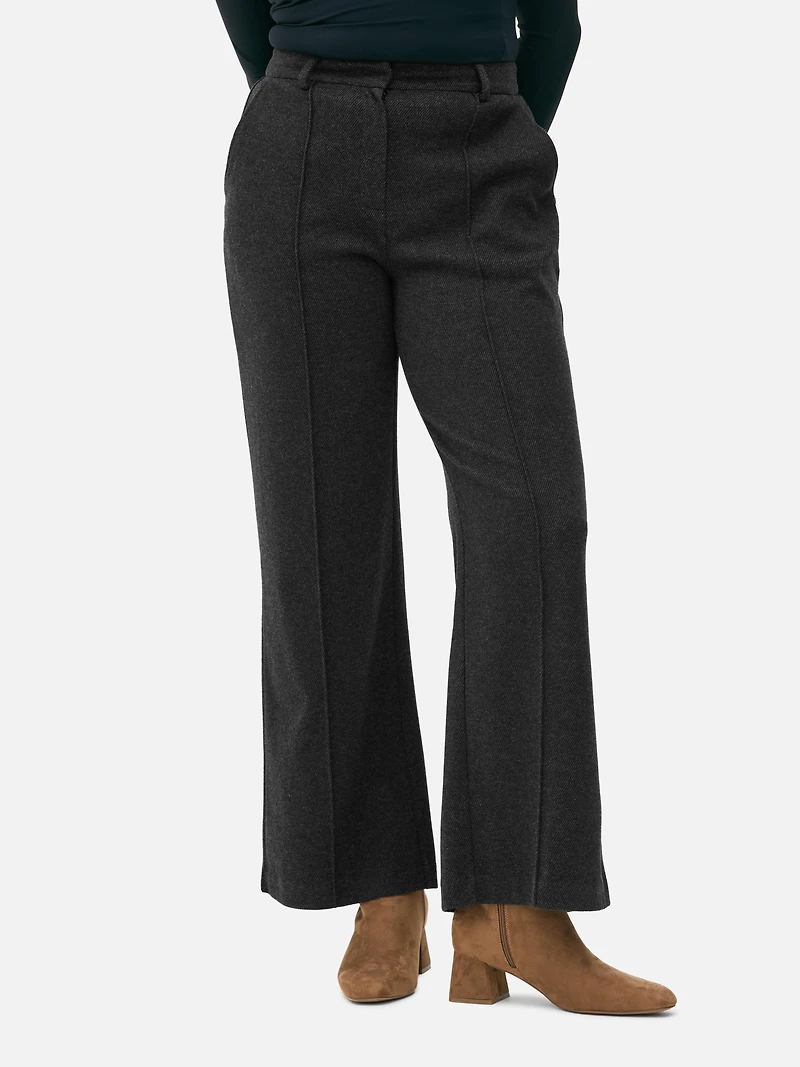 Tailored Straight Leg Pants