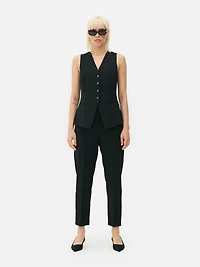 Slim Ankle-Grazer Pants