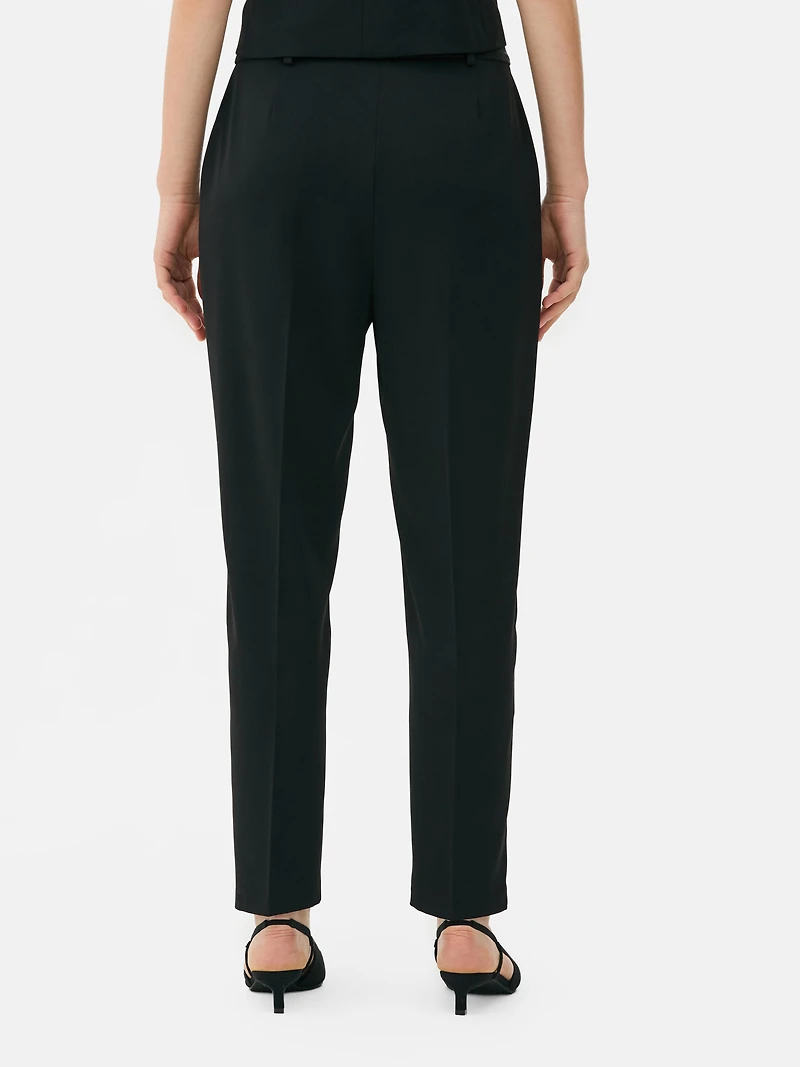 Slim Ankle-Grazer Pants