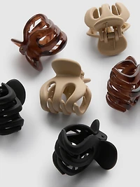 6pk Mini Hair Claw Clips