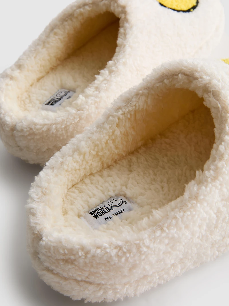 SMILEYWORLD® Mule Slippers
