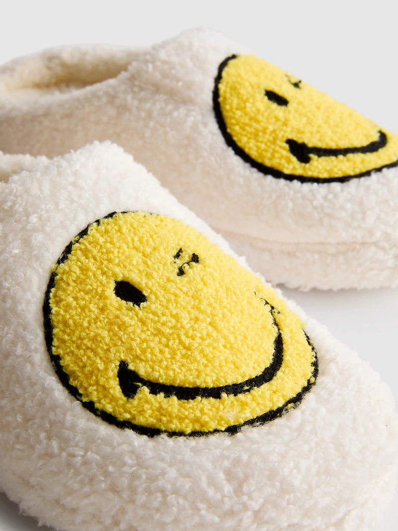 SMILEYWORLD® Mule Slippers