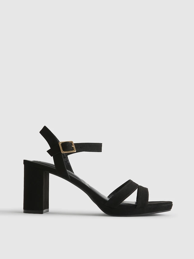 Strappy Heeled Sandals