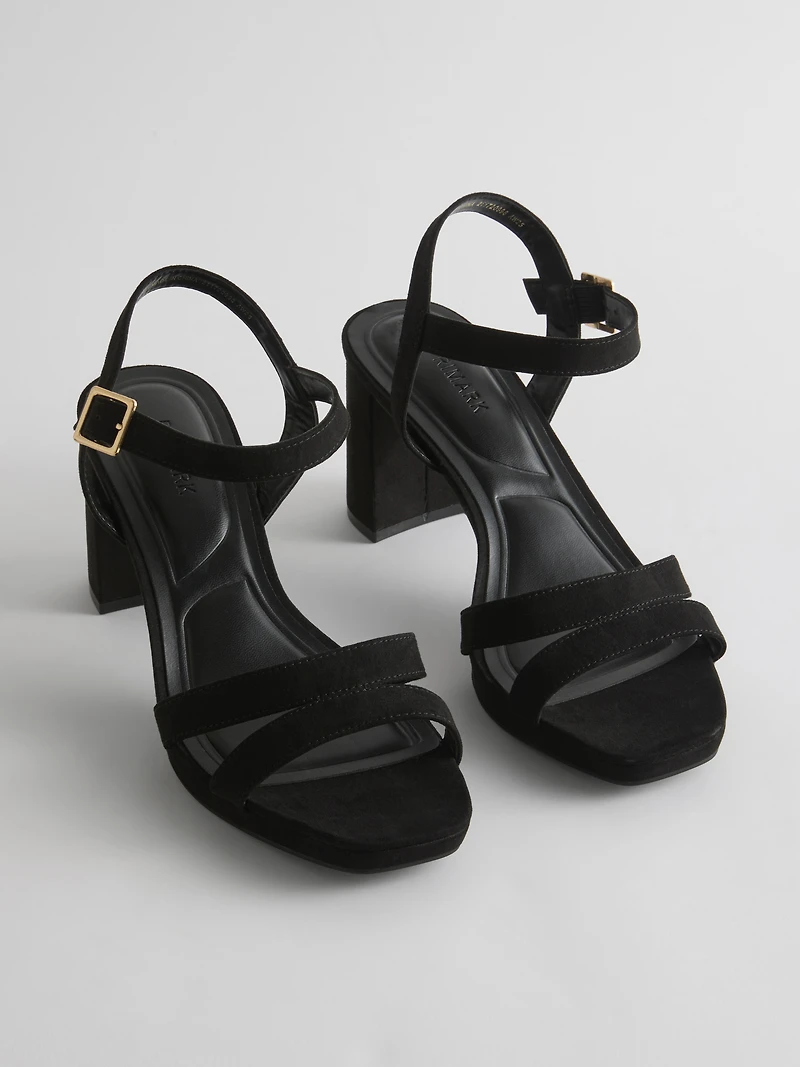 Strappy Heeled Sandals