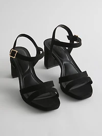 Strappy Heeled Sandals