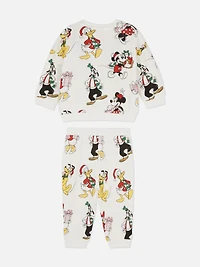 0-36mths | Disney’s Mickey Mouse and Friends Christmas Sweatshirt and Sweatpants Set