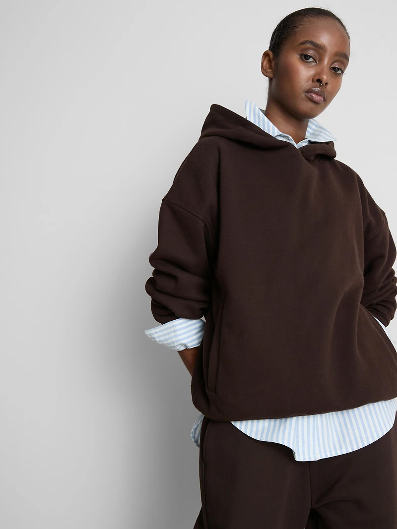 Essential Cotton Rich Relaxed Hoodie