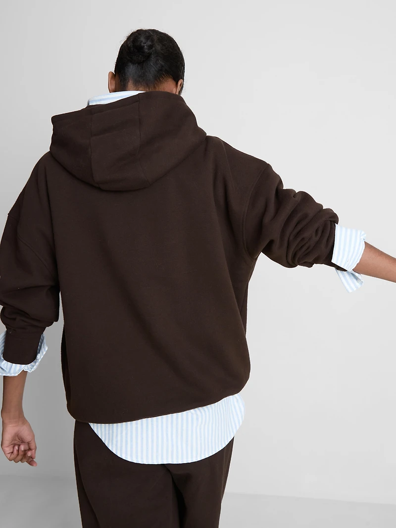 Essential Cotton Rich Relaxed Hoodie