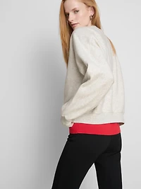 Cotton Rich Relaxed Sweatshirt