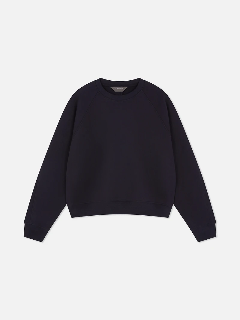 Cotton Rich Relaxed Sweatshirt