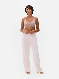 2pk Breast Cancer Awareness Seamless Triangle Bras