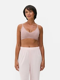 2pk Breast Cancer Awareness Seamless Triangle Bras