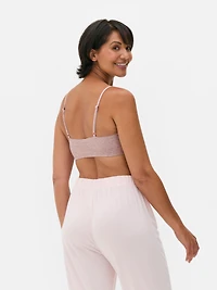 2pk Breast Cancer Awareness Seamless Triangle Bras