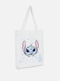 Disney's Stitch Initial Tote Bag