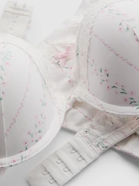 Love To Lounge Floral Push Up Underwear Set
