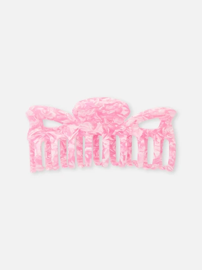 Marble Effect Extra Large Claw Clip