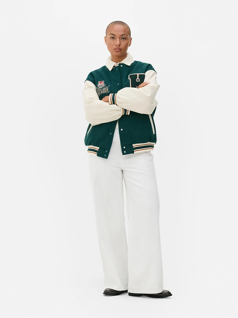 Stranger Things Hawkins Tigers Bomber Jacket