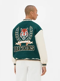 Stranger Things Hawkins Tigers Bomber Jacket