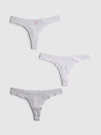 5-Pack Cotton Thongs