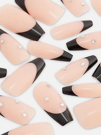 PS... French Tip Stiletto Gloss False Nails