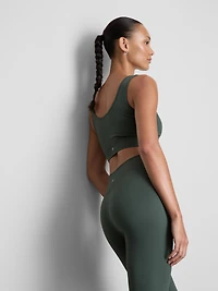 Seamless Chevron Crop Top