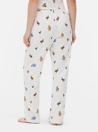 Disney’s Winnie The Pooh Wide Leg Pajama Bottoms