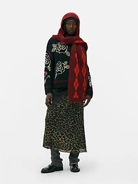 Rita Ora Hooded Scarf