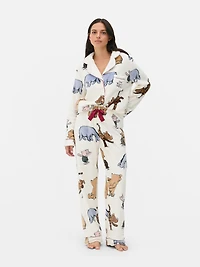 Disney’s Winnie the Pooh Plush Pajama Bottoms