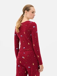 Disney’s Winnie the Pooh Cozy Pajama Top