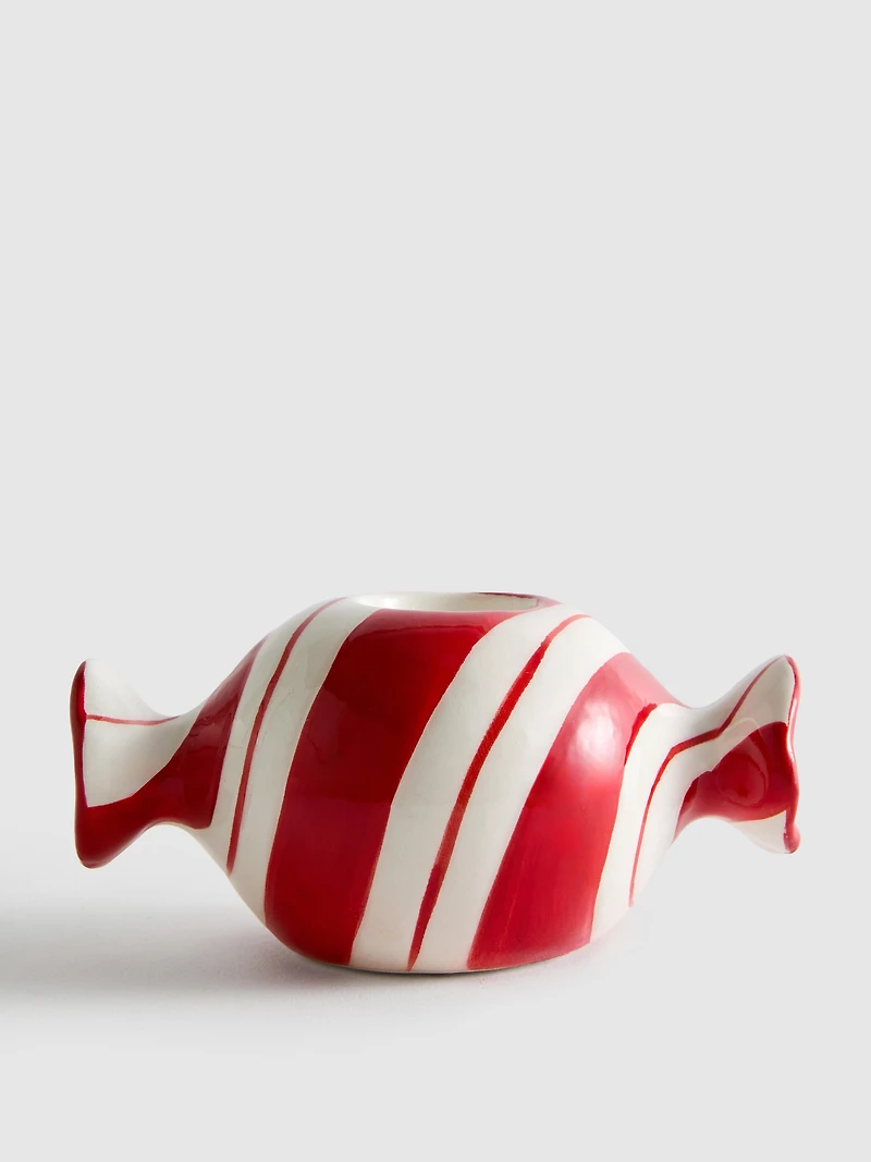 Ceramic Christmas Sweet Candle Holder